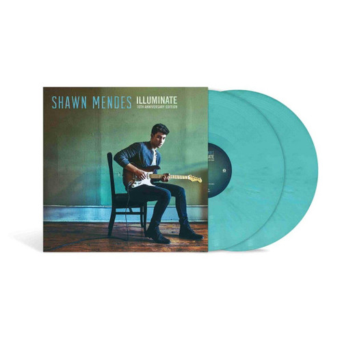 Shawn Mendes Illuminate (10th Anniversary Edition) 2LP (Translucent Aqua Vinyl) 1