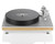 Clearaudio Performance DC AiR Wood Turntable With Satisfy Carbon Fiber Tonearm (Silver/Natural Finish)