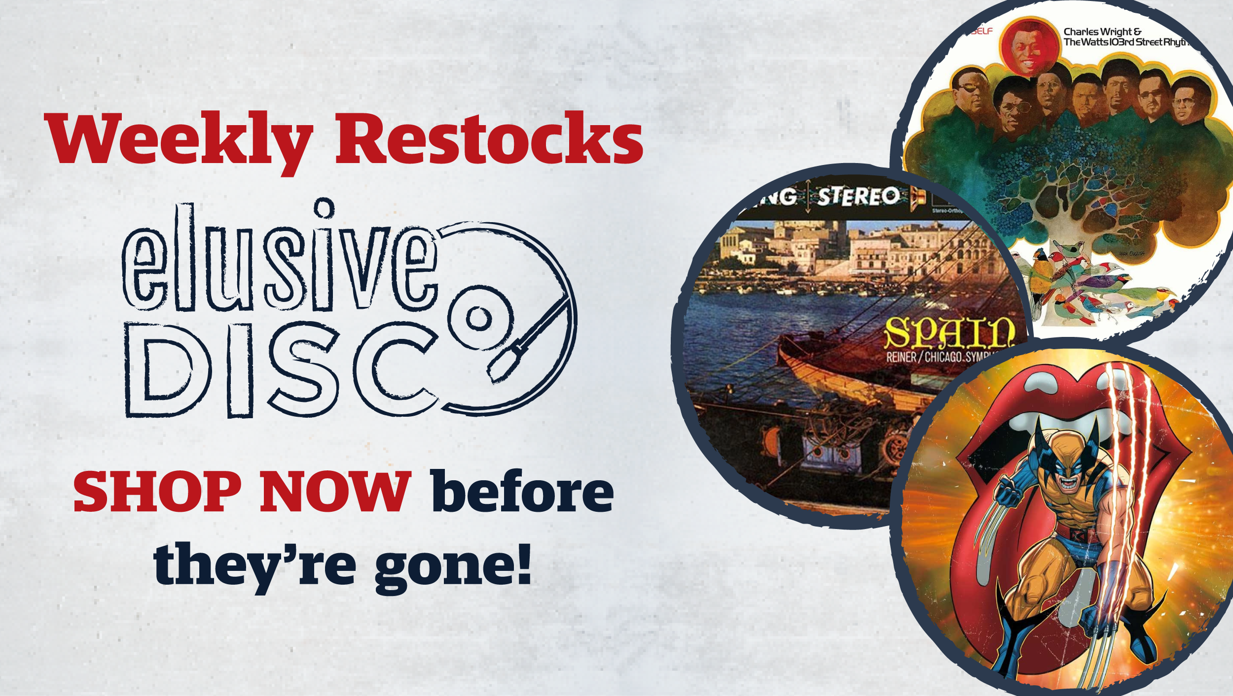 Back In Stock at Elusive Disc! Shop Now before they're gone!