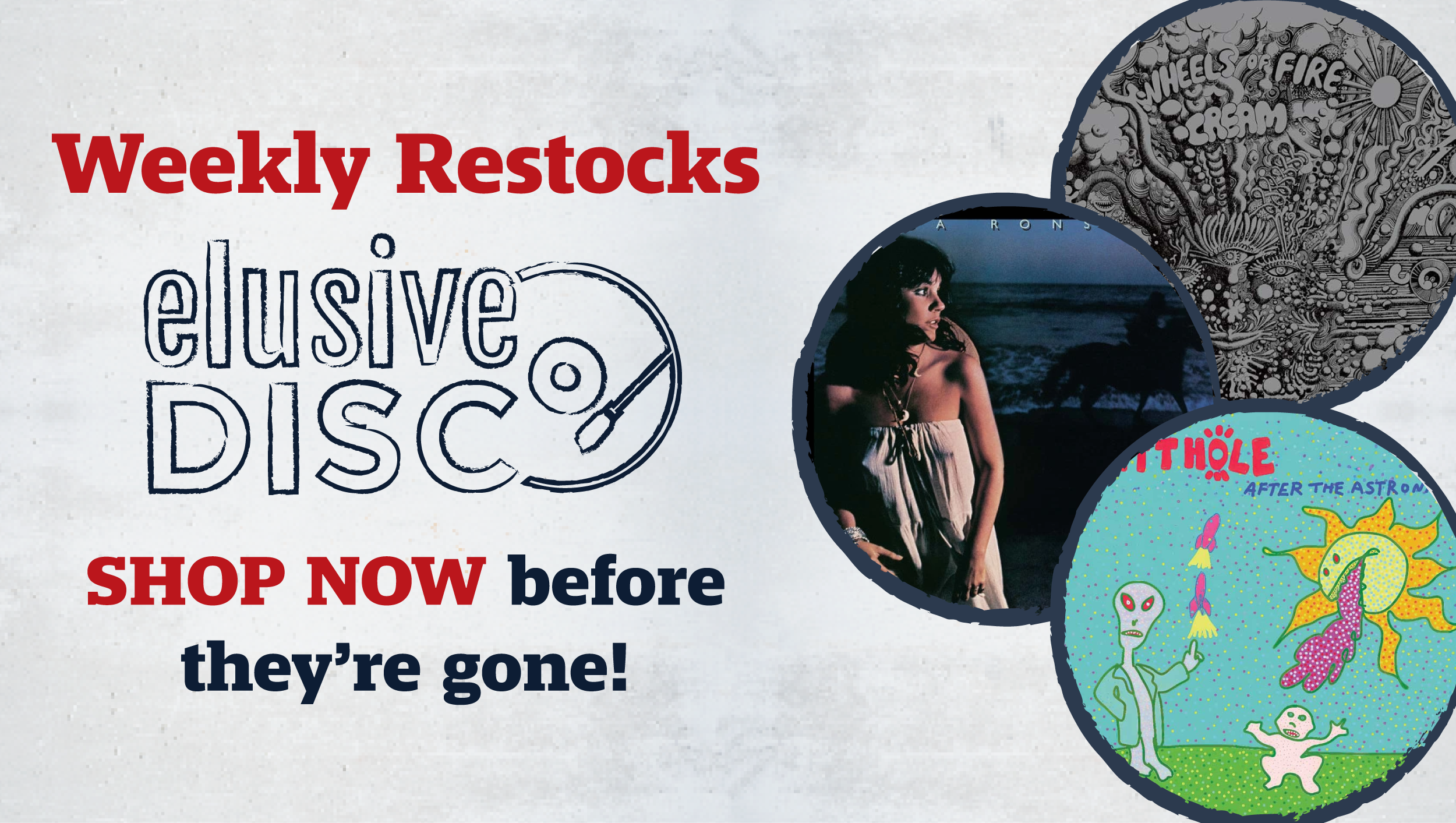 Back In Stock at Elusive Disc! Shop Now before they're gone!