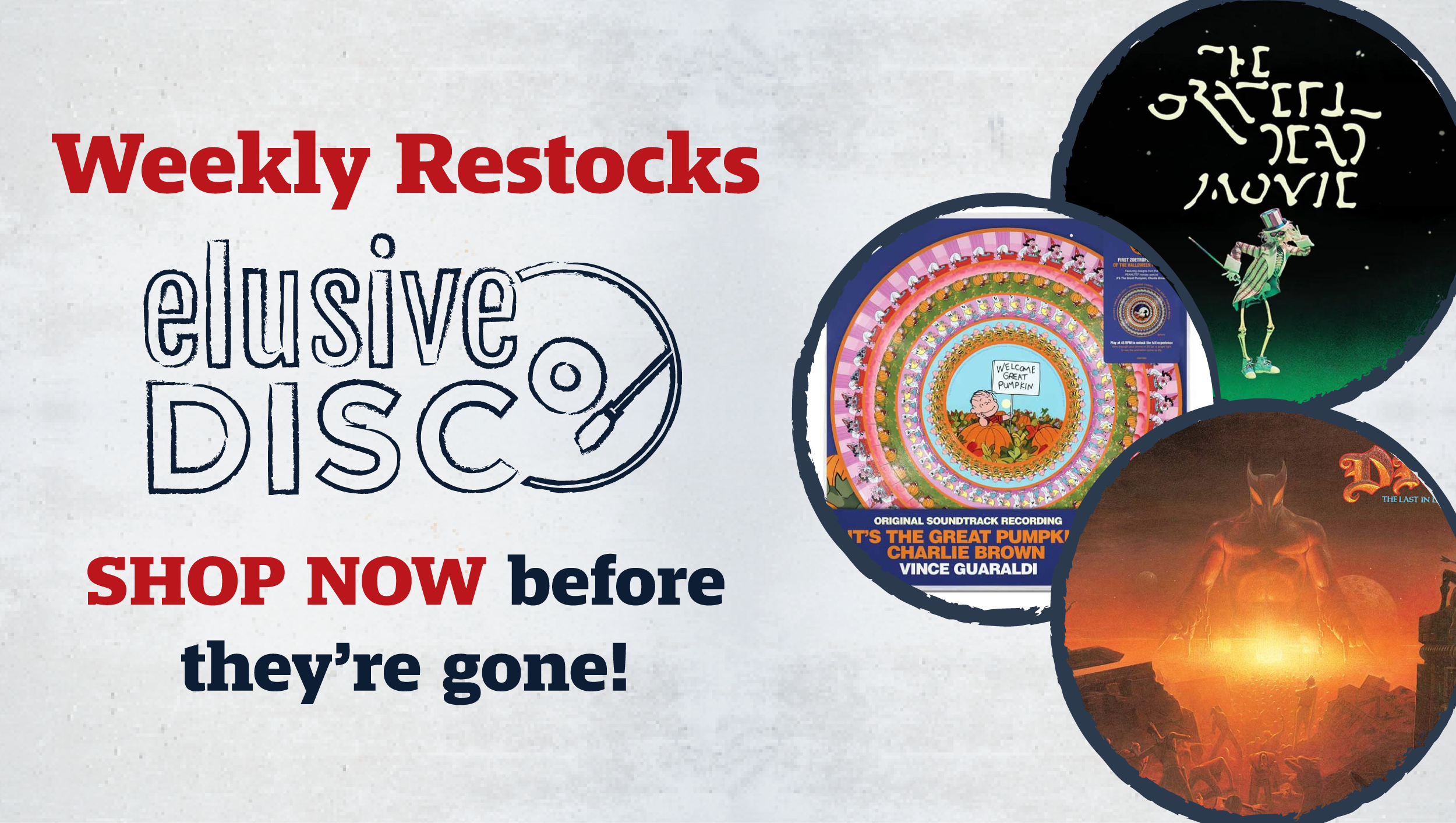 Back In Stock at Elusive Disc! Shop Now before they're gone!