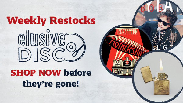 Back In Stock at Elusive Disc! Shop Now before they're gone!