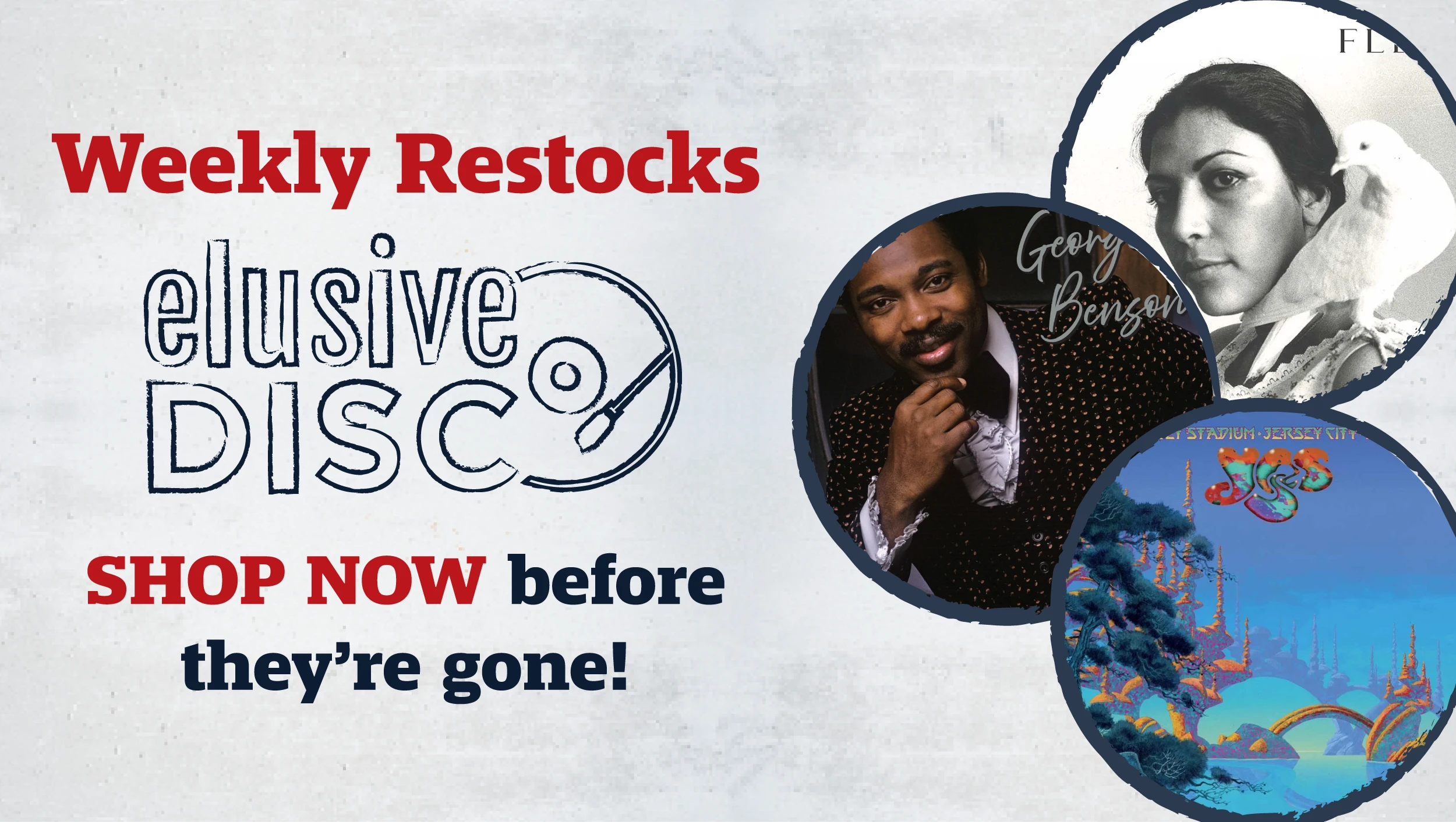 Back In Stock at Elusive Disc! Shop Now before they're gone!
