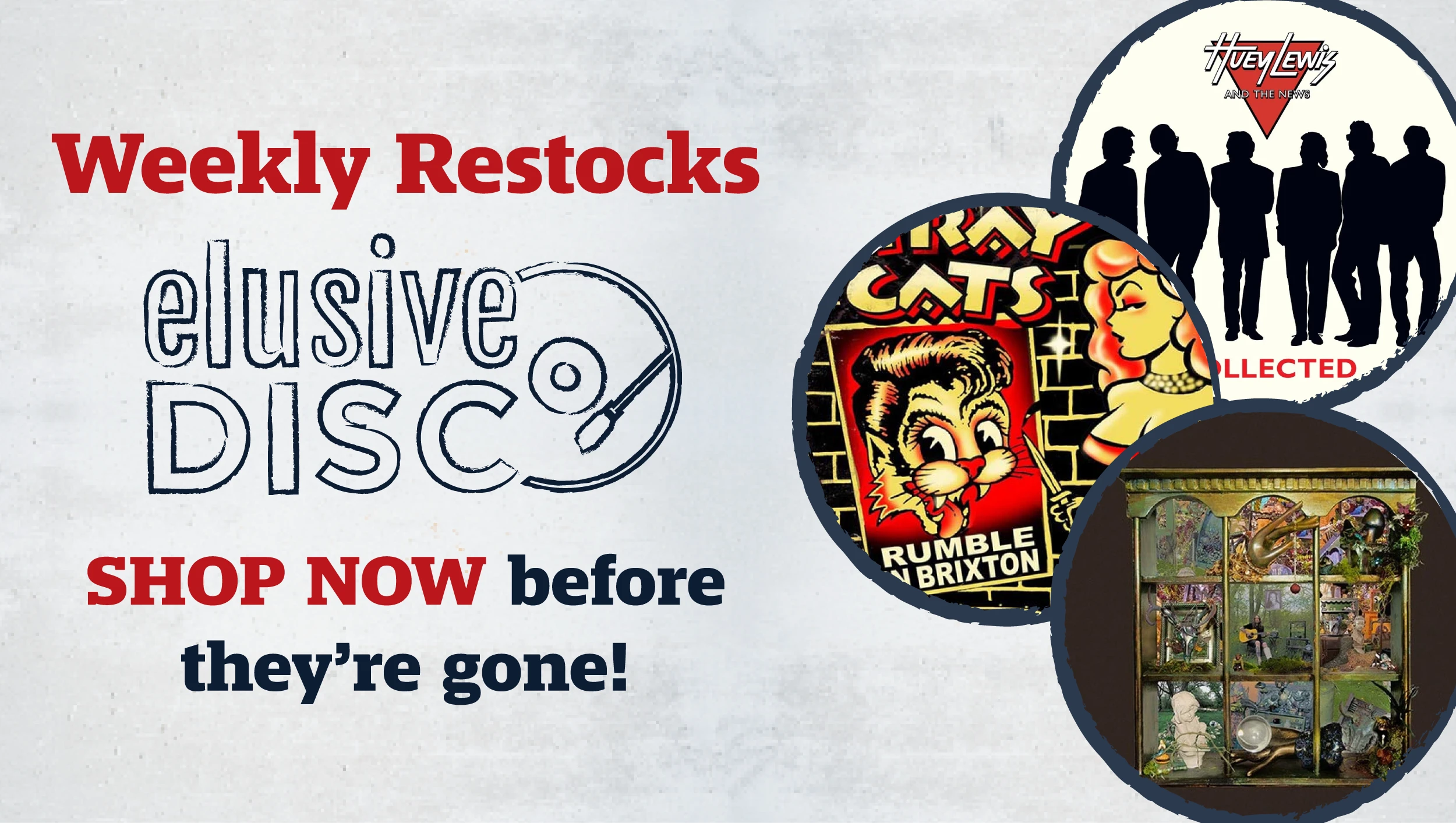 Back In Stock at Elusive Disc! Shop Now before they're gone!