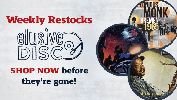 Back In Stock at Elusive Disc! Shop Now before they're gone!