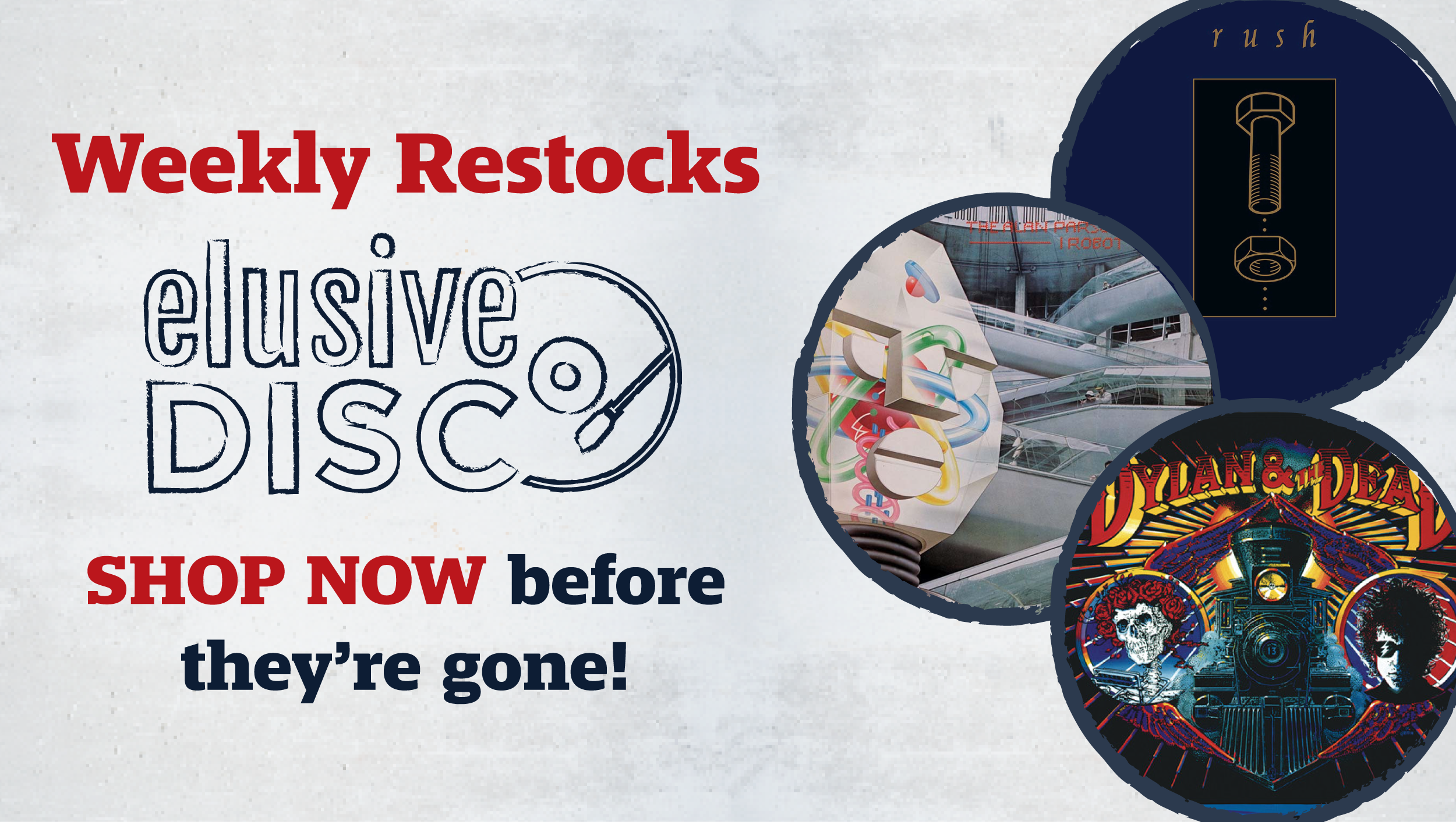 Back In Stock at Elusive Disc! Shop Now before they're gone!
