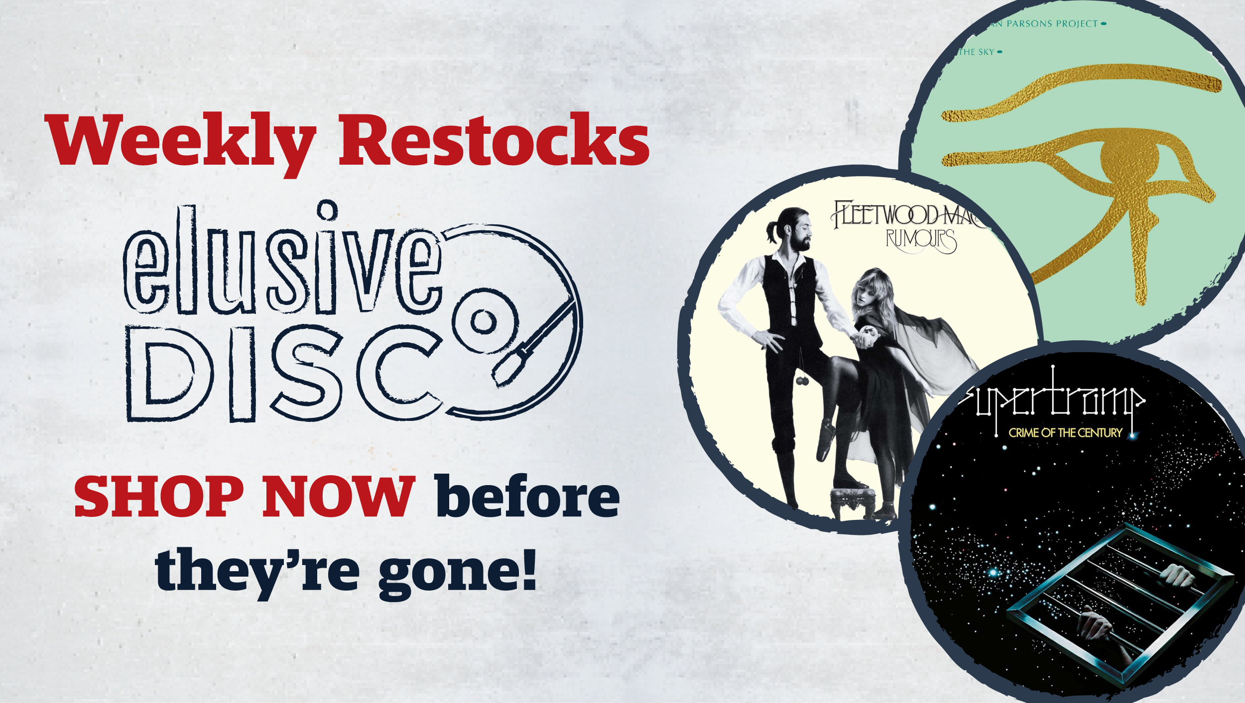 Back In Stock at Elusive Disc! Shop Now before they're gone!