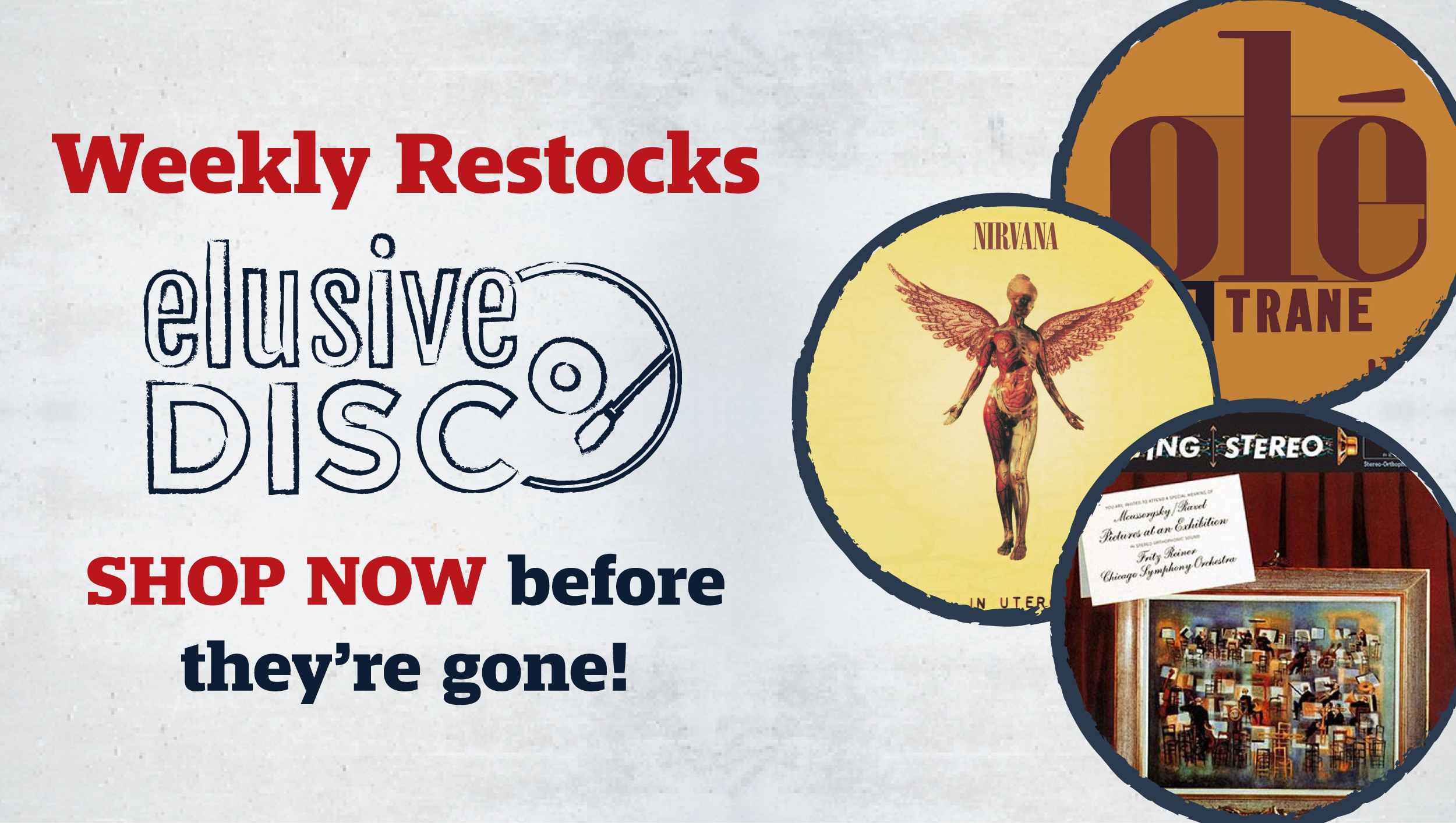 Back In Stock at Elusive Disc! Shop Now before they're gone!