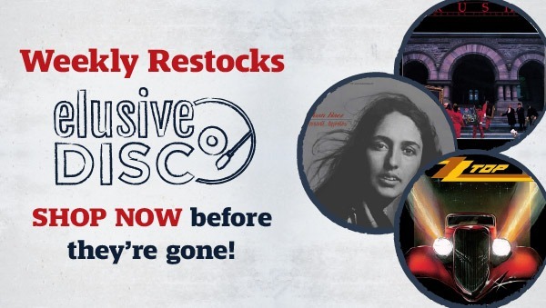 Back In Stock at Elusive Disc! Shop Now before they're gone!