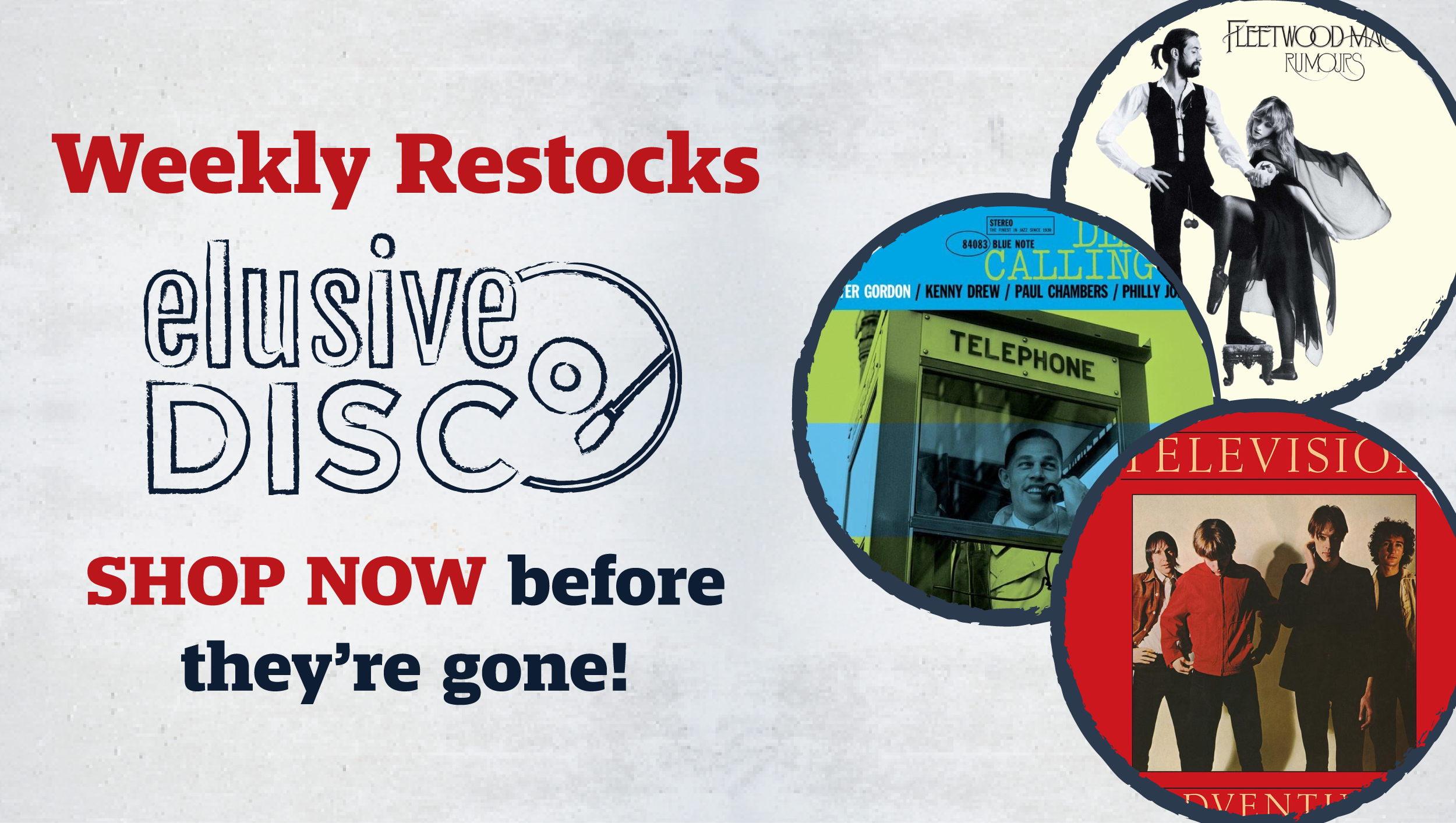 Back In Stock at Elusive Disc! Shop Now before they're gone!