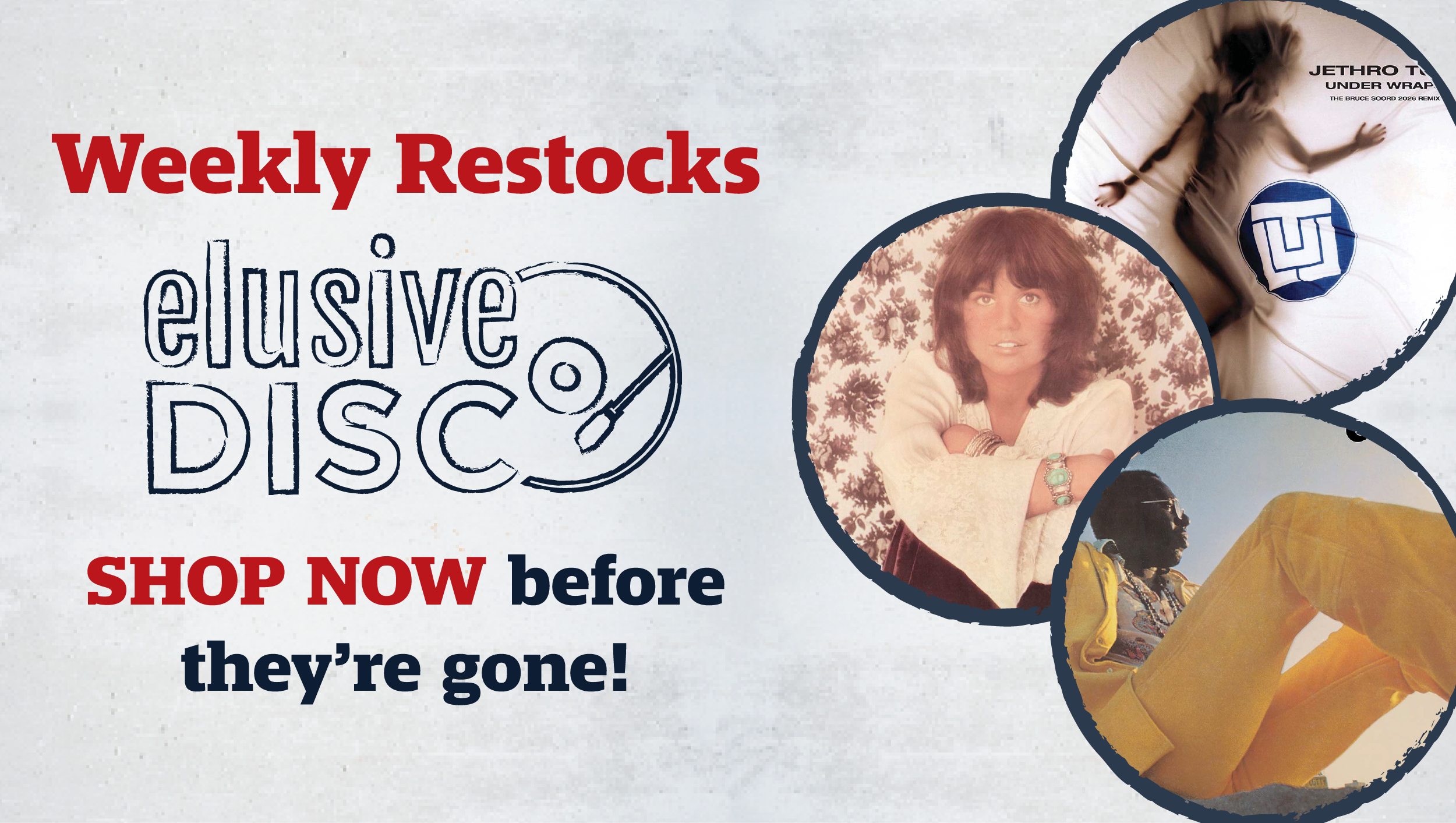 Back In Stock at Elusive Disc! Shop Now before they're gone!