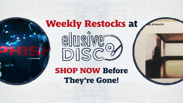Back In Stock at Elusive Disc! Shop Now before they're gone!