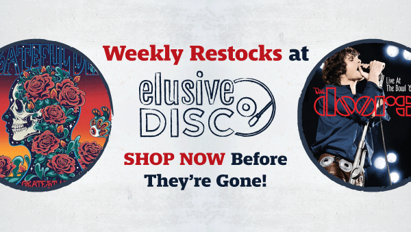 Back In Stock at Elusive Disc! Shop Now before they're gone!