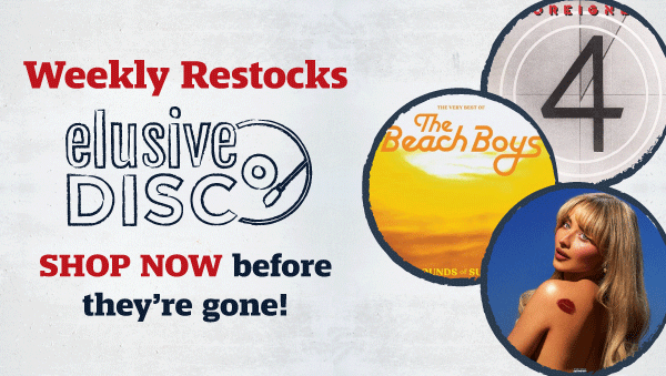 Back In Stock at Elusive Disc! Shop Now before they're gone!