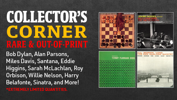 New Out Of Print and Rare Albums Added!