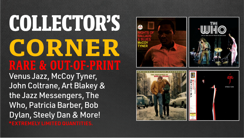 New Out Of Print and Rare Albums Added!