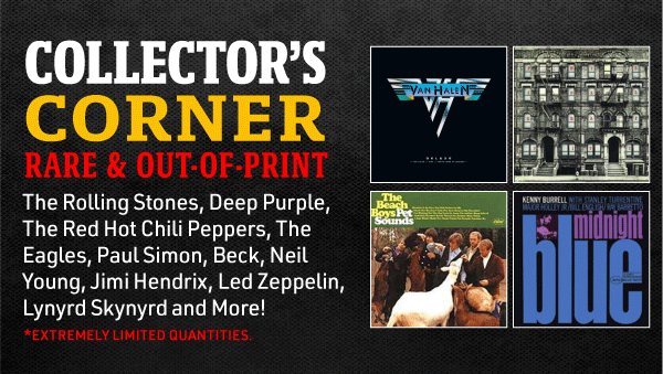 New Out Of Print and Rare Albums Added!