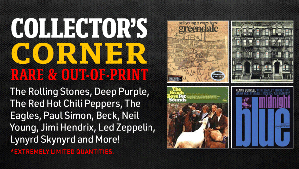 New Out Of Print and Rare Albums Added!
