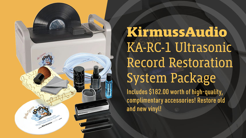 Kirmussaudio KA-RC-1: Restore old and new vinyl!