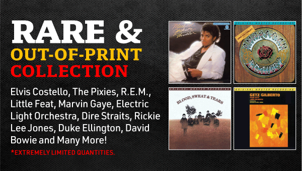 New Out Of Print and Rare Albums Added!