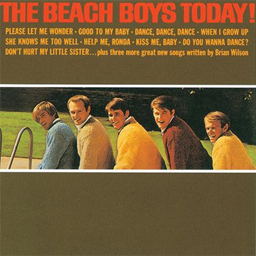 ◾️究極USオリジナル白ラベルプロモ盤/傑作■THE BEACH BOYS / ザ The Beach Boys The Beach Boys Today! 200g LP (Mono)