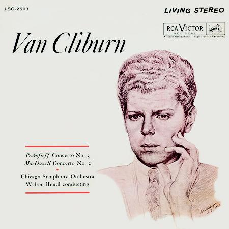 Van Cliburn Prokofiev & MacDowell Concerto No. 3 & No. 2 200g LP
