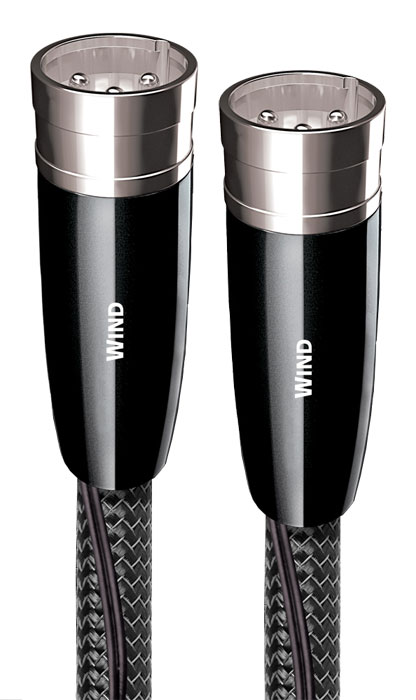 audioquest　xlr★ AudioQuest Wind 1.0M Pair XLR Interconnect Cable