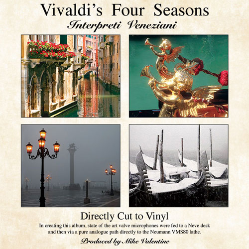 Vivaldi The Four Seasons 180g D2D Import LP