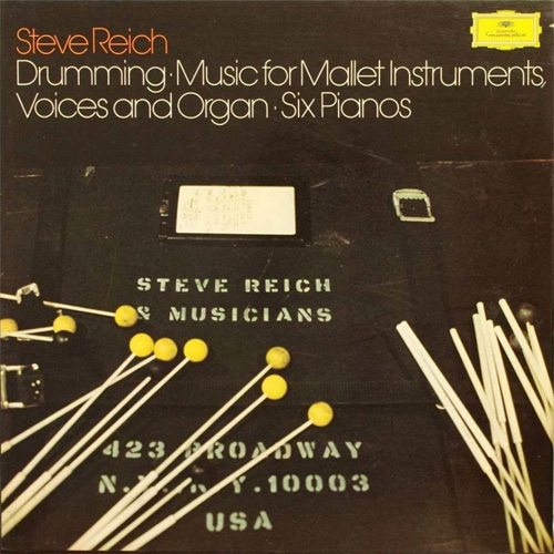 Steve Reich Drumming Music For Mallet Instruments, Voices And