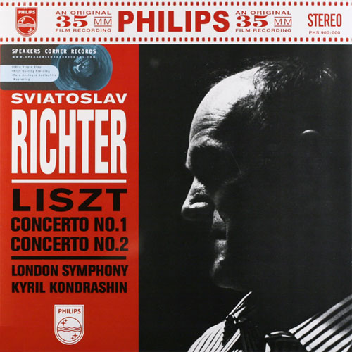Sviatoslav Richter Liszt Piano Concertos Nos. 1 & 2 180g LP
