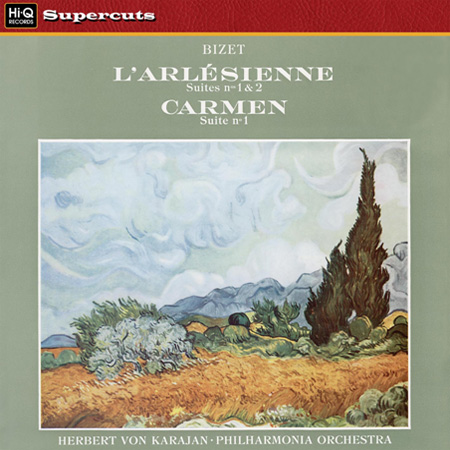 Herbert von Karajan Bizet L'Arlesienne & Carmen 180g LP