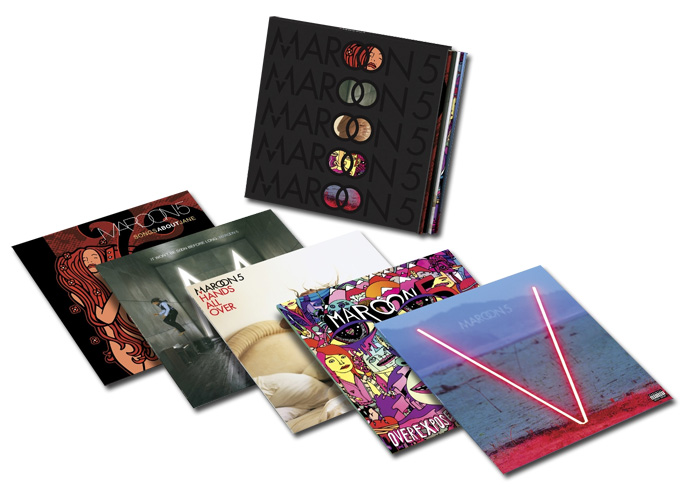 Maroon5 レコードセット Maroon 5 The Studio Albums 180g 5LP Box Set