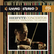 Jascha Heifetz Violin Concertos Hybrid Multi-Channel & Stereo SACD