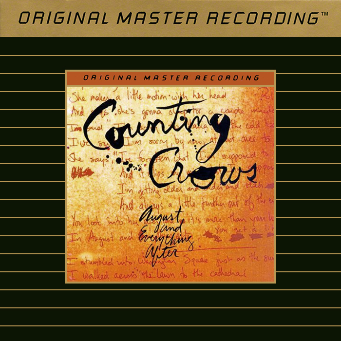 Counting Crows August And Everything After Gold CD