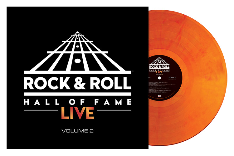Rock & Roll Hall Of Fame Live Volume 2 180g LP (Orange & Red