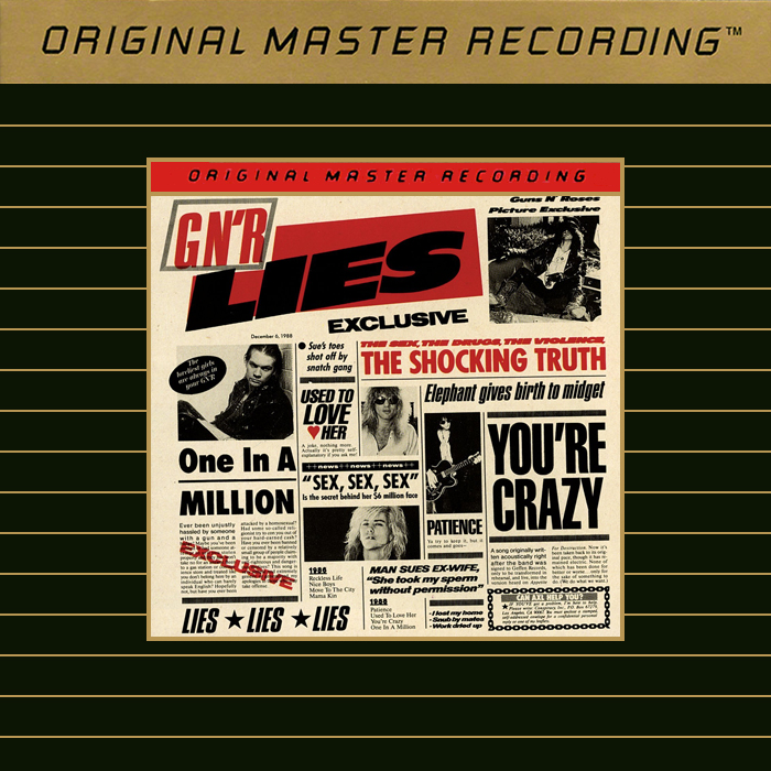 Guns N' Roses / GN'R LIES 限定24金ゴールドディスク Guns N' Roses GN'R Lies Gold CD