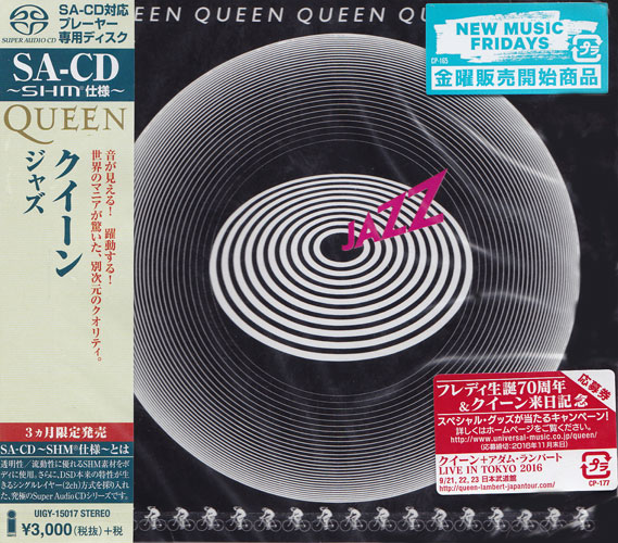 クイーン QUEEN SACD 【JAZZ ジャズ】 Queen Jazz Single-Layer Stereo Japanese Import SHM-SACD