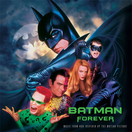 米、加2discs LP Various Batman Forever (Music From And Inspired By The Motion Picture) RCD1825679 Atlantic /00520 Batman Forever - Music From and Inspired By the Motion