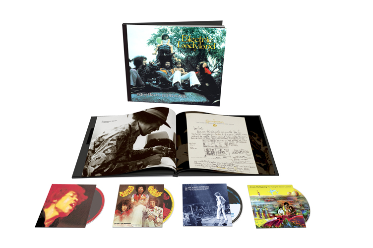 jimi hendrix cd in the studio box 激レア　美品 The Jimi Hendrix Experience Box set 4 Cd Original recording