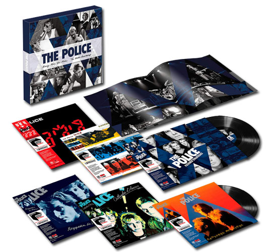 【新品】THE POLICE Every Move You Make 6枚組 The Police Every Move You Make: The Studio Recordings Half