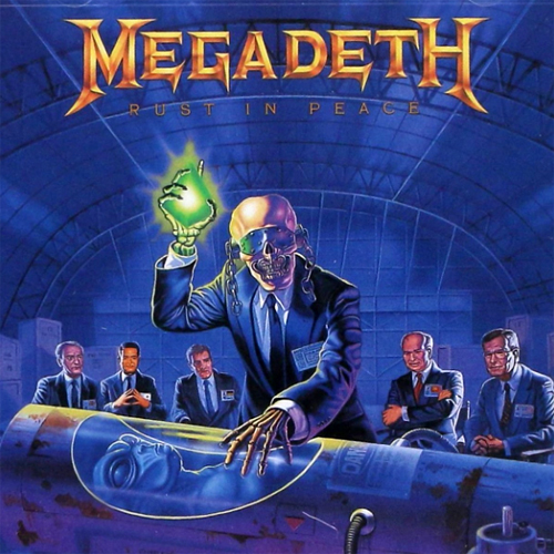 Megadeth Rust in Peace 180g LP (Translucent Blue Vinyl)