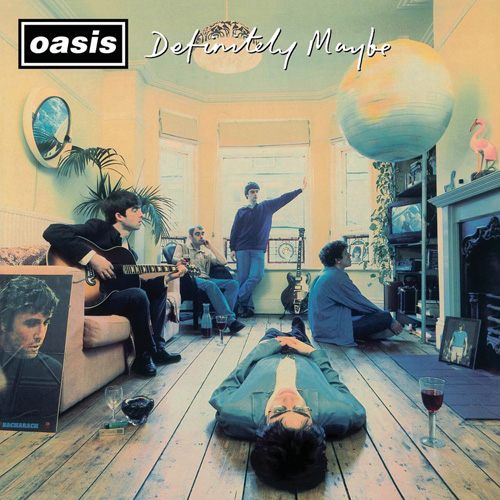 Oasis Definitely Maybe 2LP (Silver Vinyl)