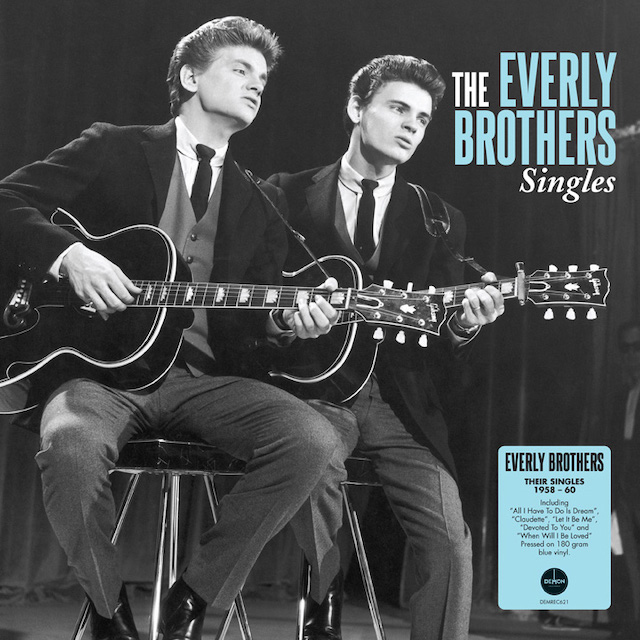 The Everly Brothers Singles Import 180g LP (Blue Vinyl)