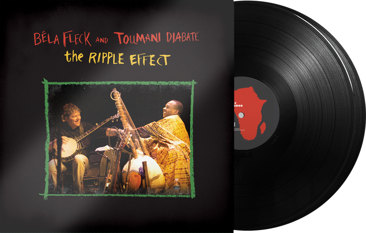 欧2discs LP B?la Fleck & Toumani Diabat? The Ripple Effect CR00287 Craft Recordings /00660 Bela Fleck & Toumani Diabate The Ripple Effect 180g 2LP