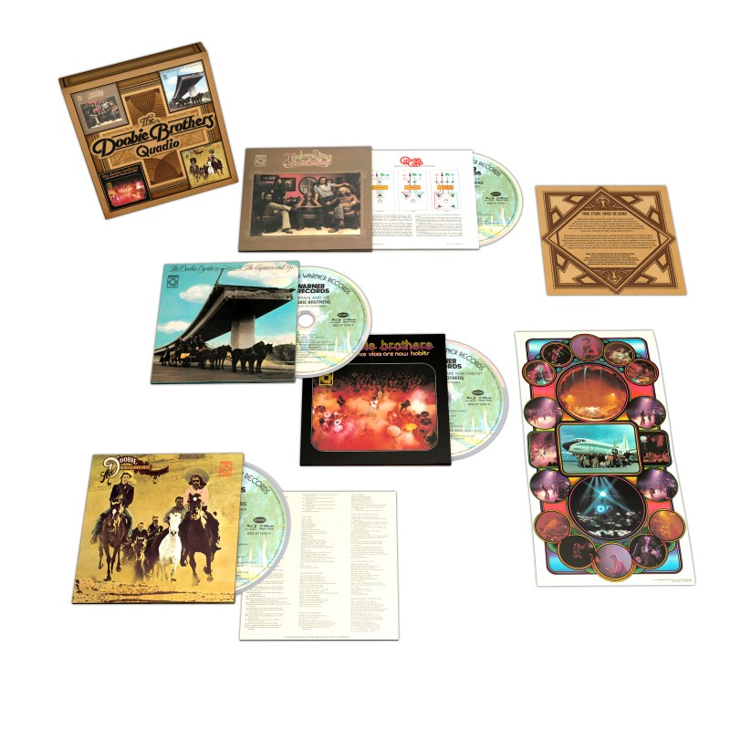 Blu-ray Audio！Doobie Brothers/Quadio Box The Doobie Brothers Quadio Box Set 4 x Blu-Ray Rare & OOP