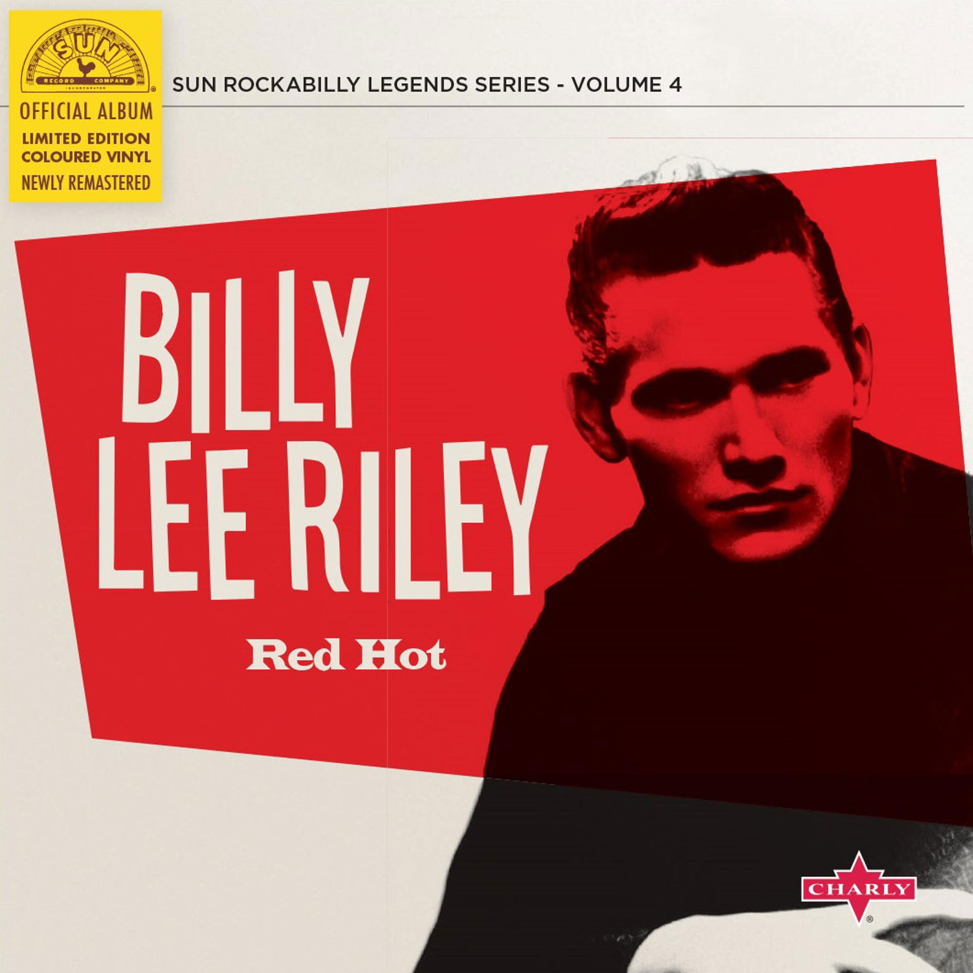 英10” Billy Lee Riley Red Hot SCLP1288 Charly Records /00200 Billy Lee Riley Red Hot 10
