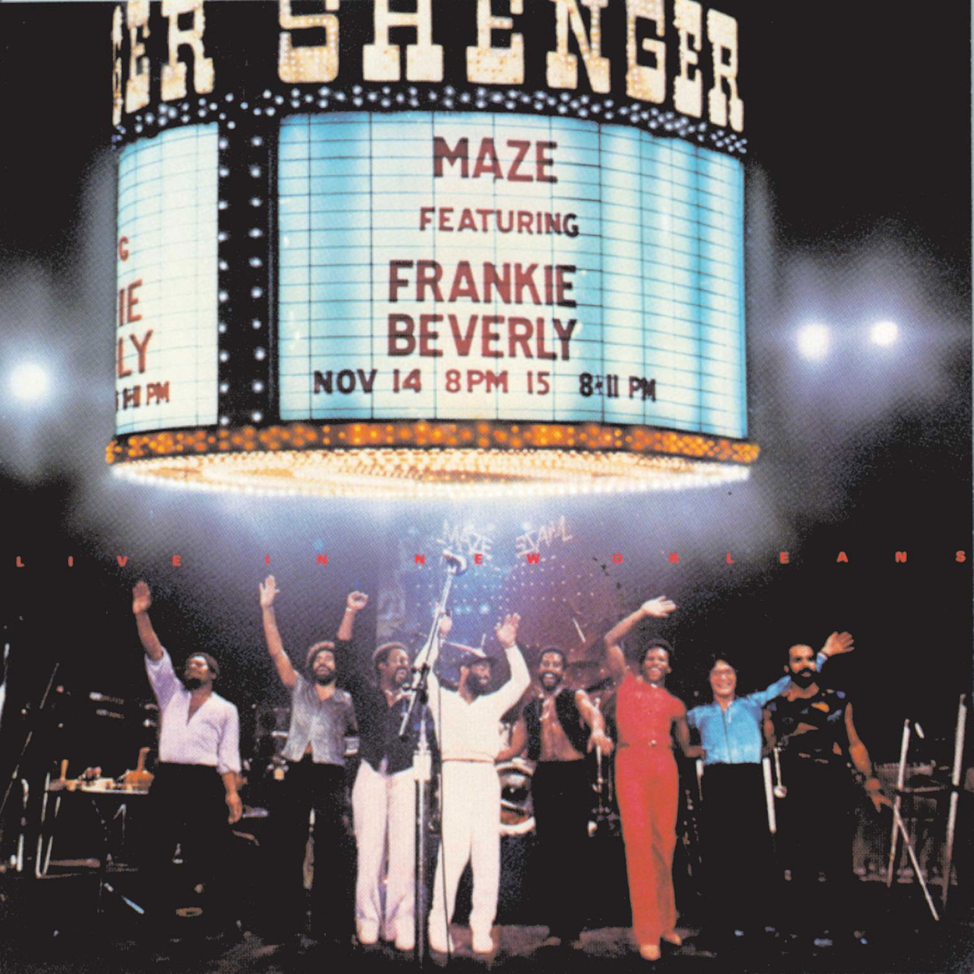 Maze featuring Frankie Beverly Live In New Orleans 2LP