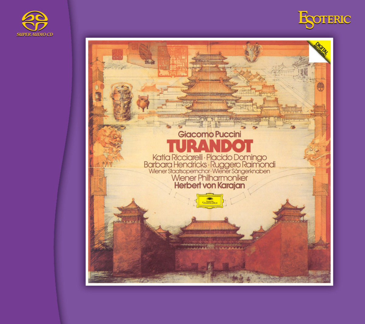 その他 Turandot [CD] Herbert von Karajan Puccini Turandot Hybrid Stereo Japanese Import