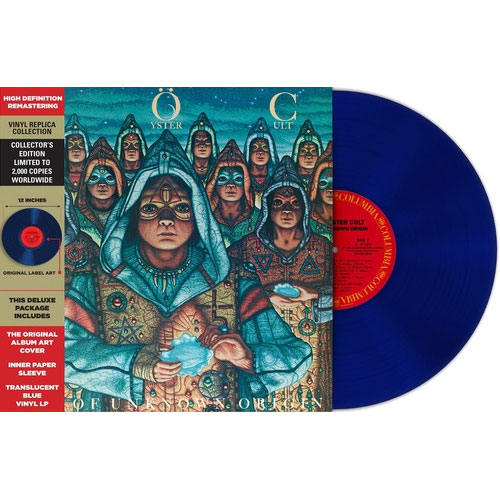 LP/ブルー・アイスター・カルト/暴虐と変異　SOPL182　h338w75 Blue Oyster Cult Fire Of Unknown Origin LP (Translucent Blue Vinyl)