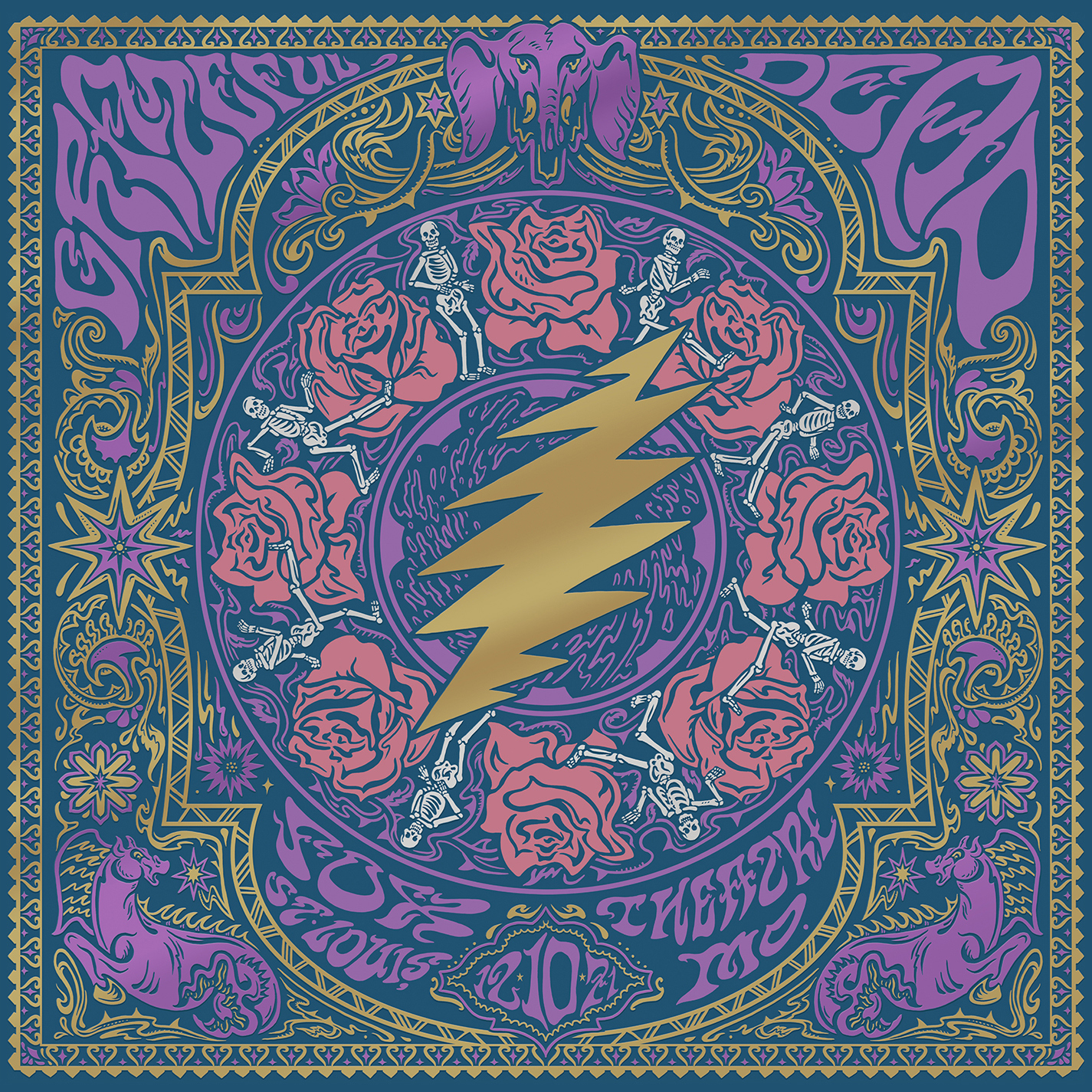 The Grateful Dead Fox Theatre, St. Louis, MO (12/10/71) 180g